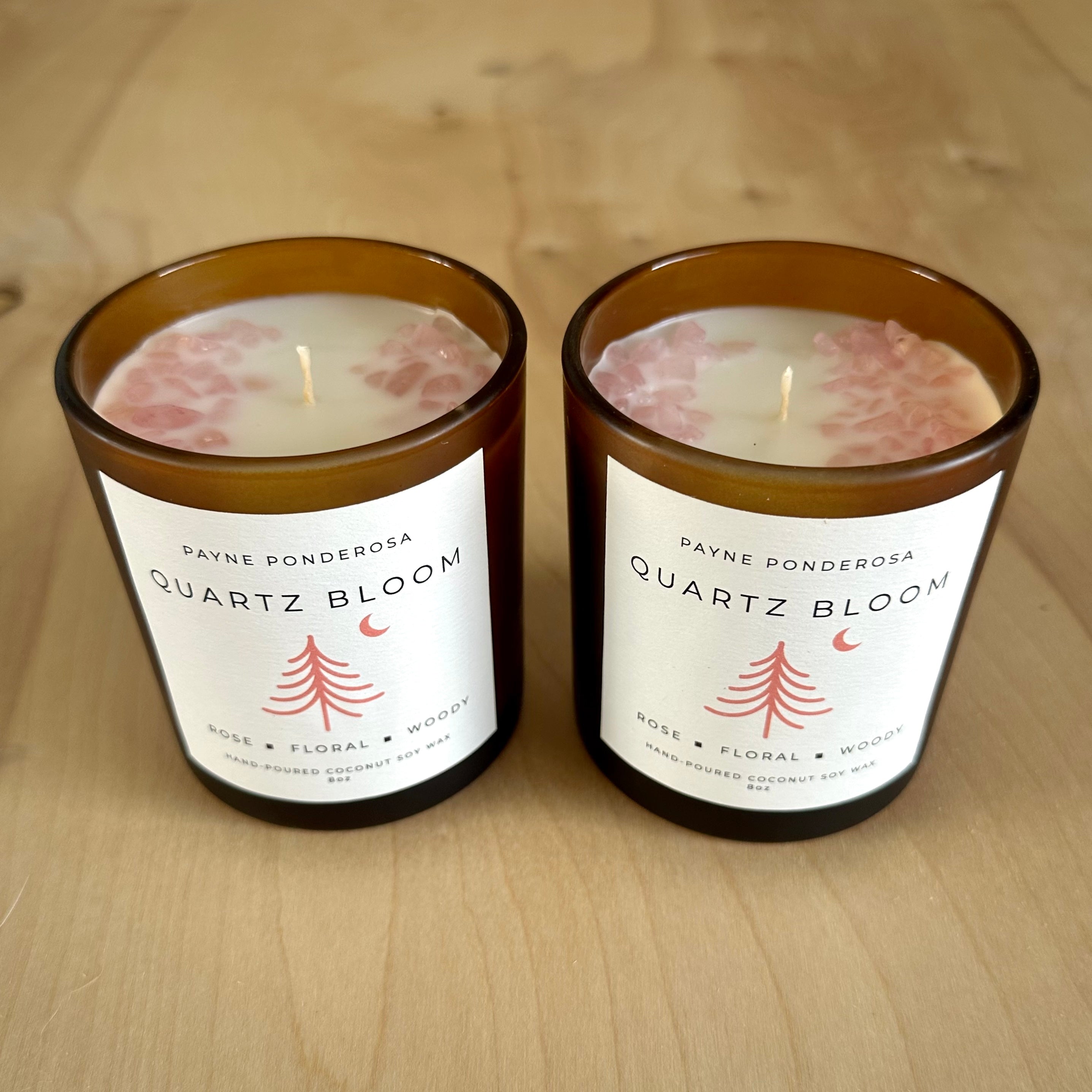 Quartz Bloom Candle