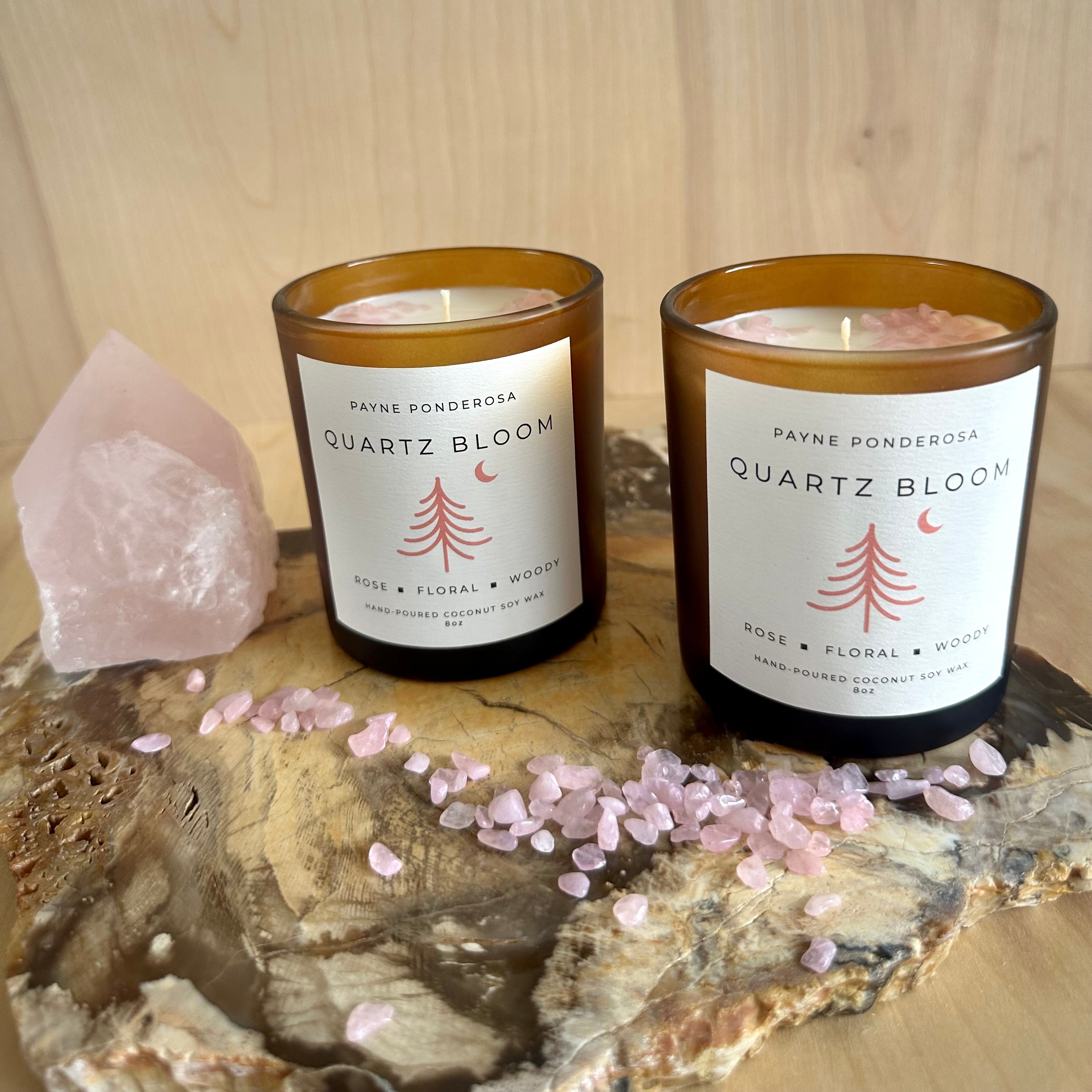 Quartz Bloom Candle